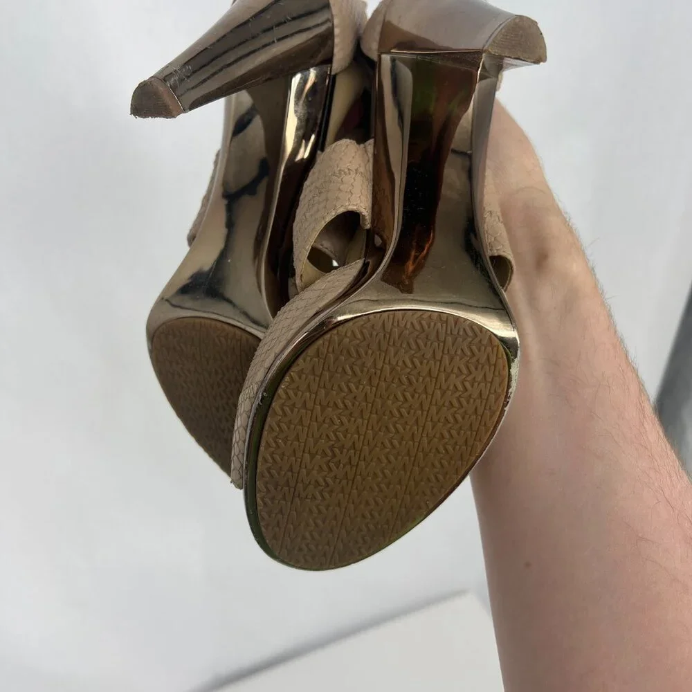 MICHAEL Michael Kors taupe snake